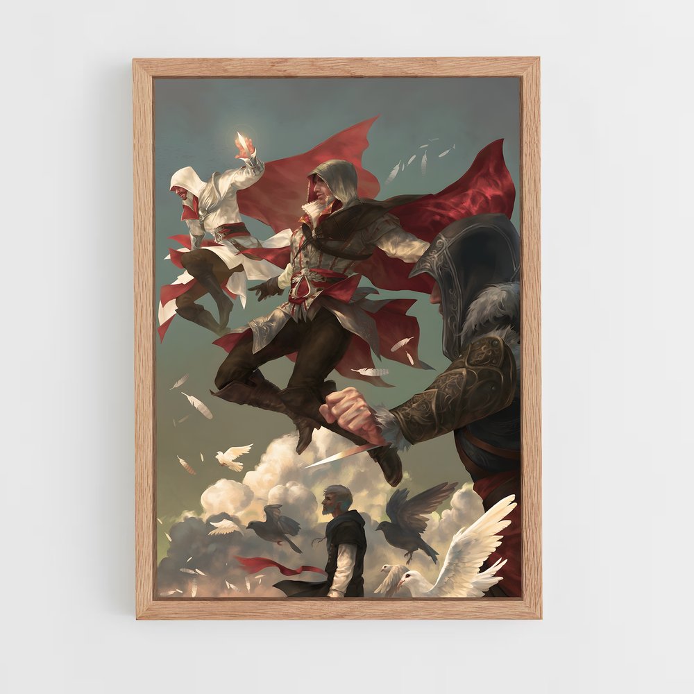 Poster Vol Assassin – affiche Assassin's Creed (vue 4)